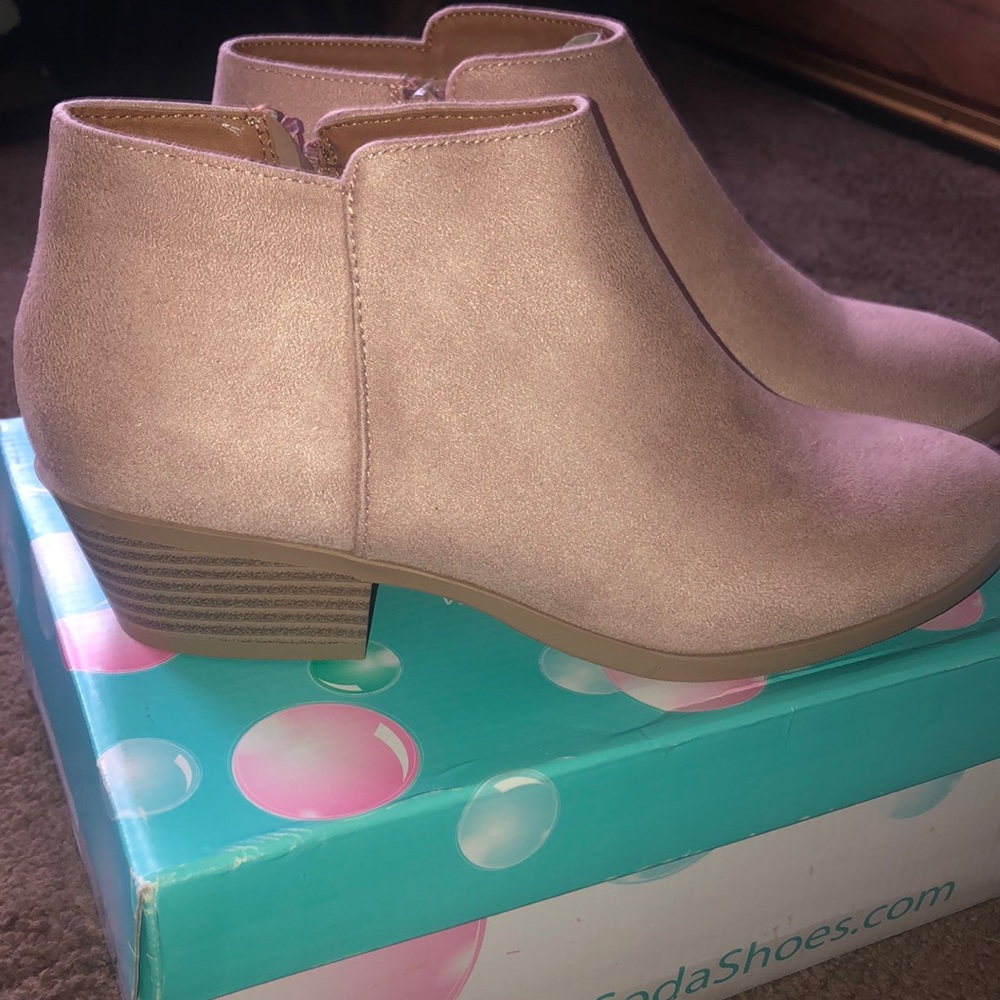 New Pink/Mauve Booties